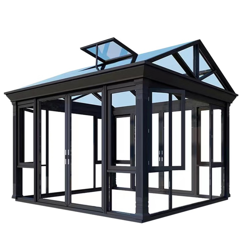 Premium Aluminum Glass Sunroom for Outdoor Garden Relaxation