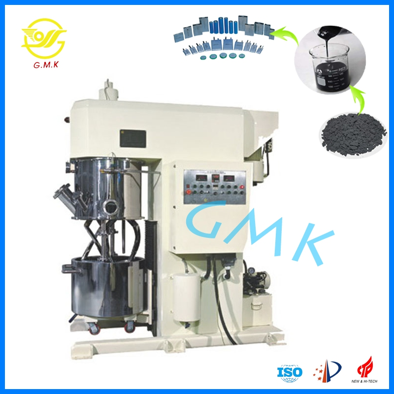 Lithiumbatterie-Pastenmischmaschine 100L mit Dispergierer Doppelplanetenmischer