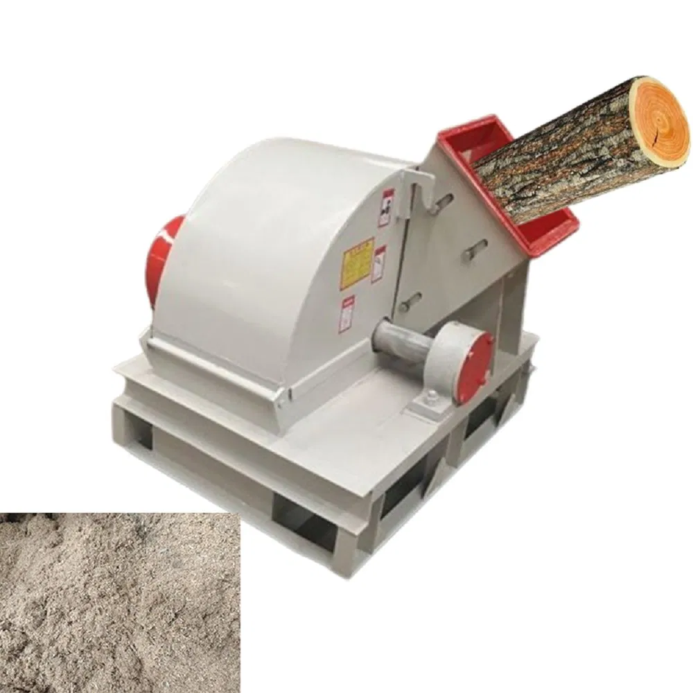 Panqi Wood Shredder Sawdust Making Machine Log Wood Crusher