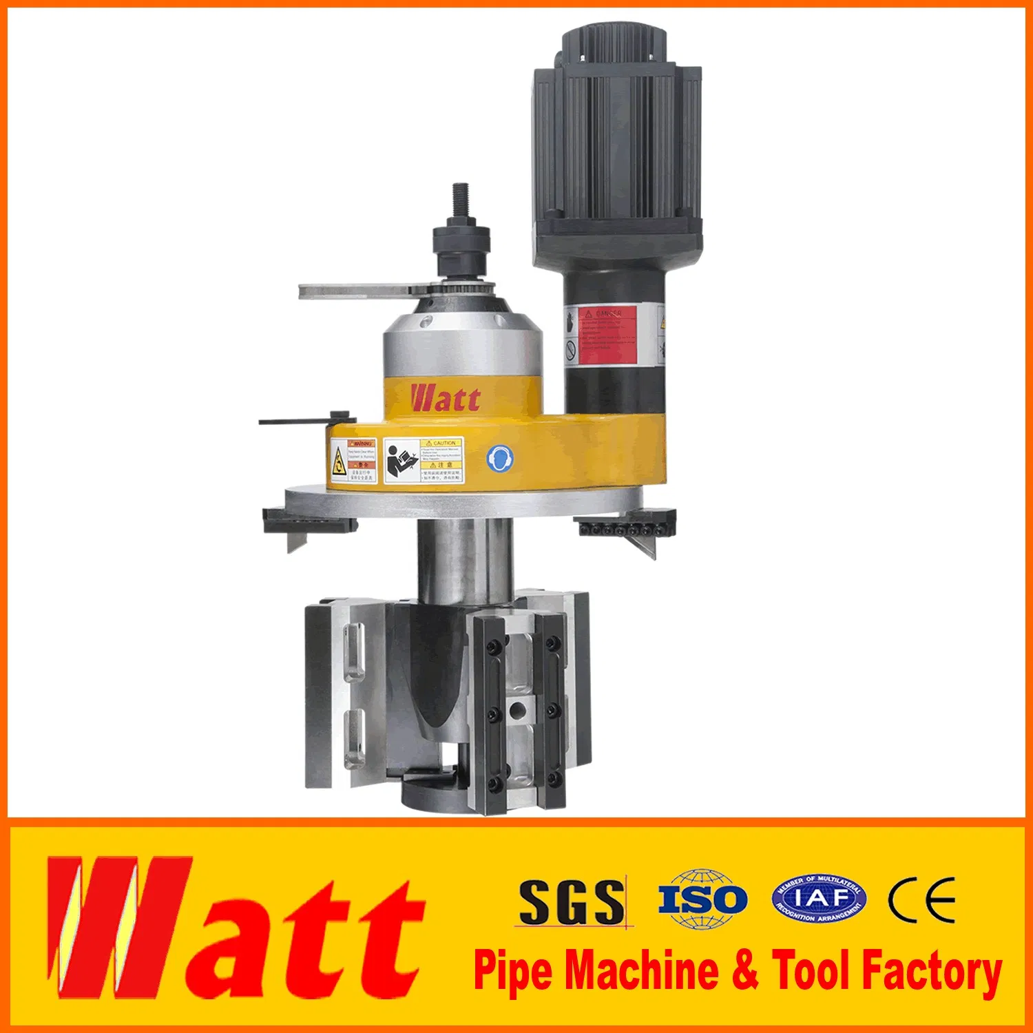 Portable Pipe Bevelling Machine for Oil and Gas Pipeline