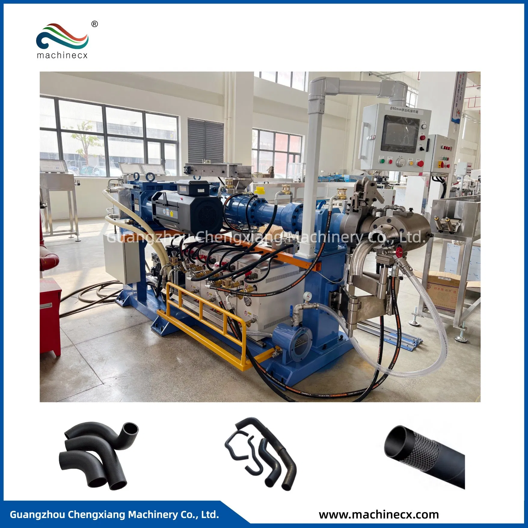 Rubber Knitting Hose Line / Automotive Fuel Hose Production Line / Machine