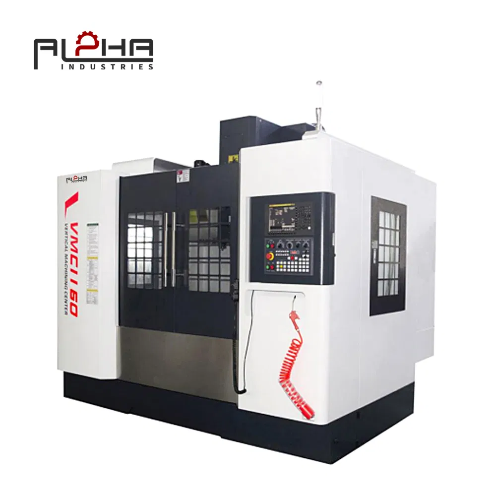 Vmc1160 آلة تفريز CNC عمودية أحادية المغزل عالية الدقة مركز تشغيل المعادن
