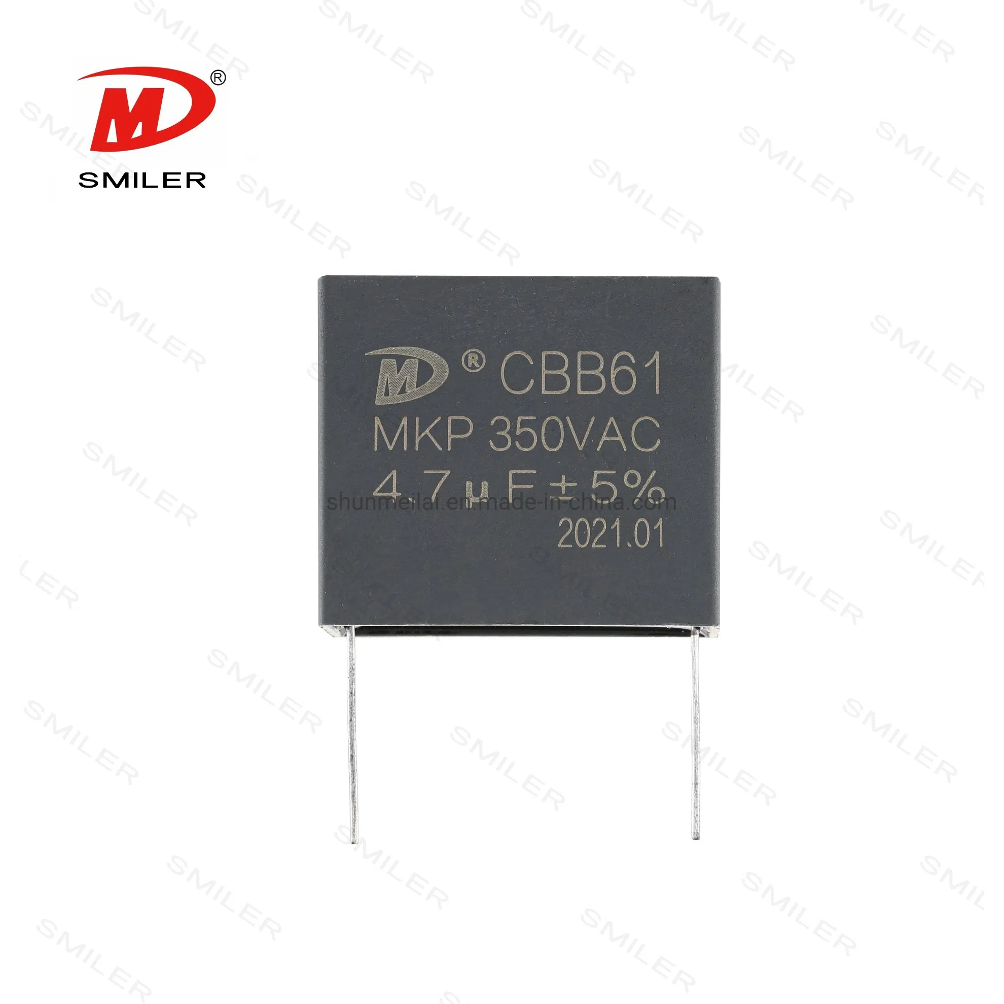 CBB61 Polypropylene Capacitor for AC Motor Fan