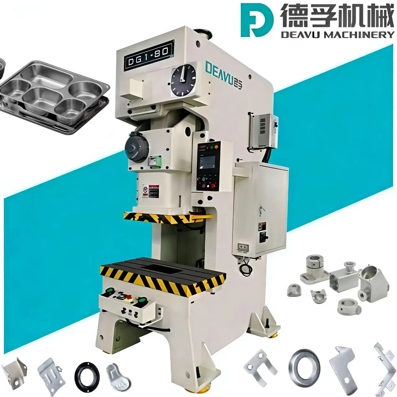 CNC High Precision Power Press Single Crank C Frame Punching Machine