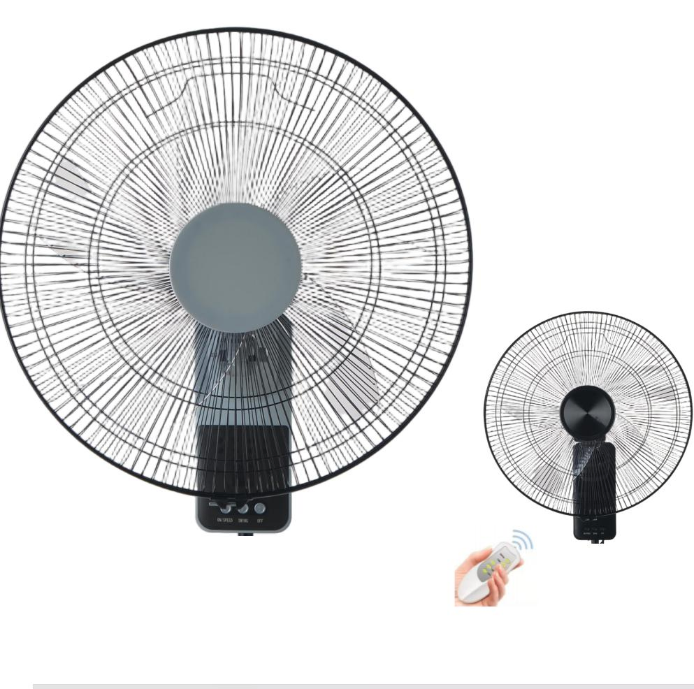 18 Inch Electric Wall Fan 110/220V 60W with Remote Control