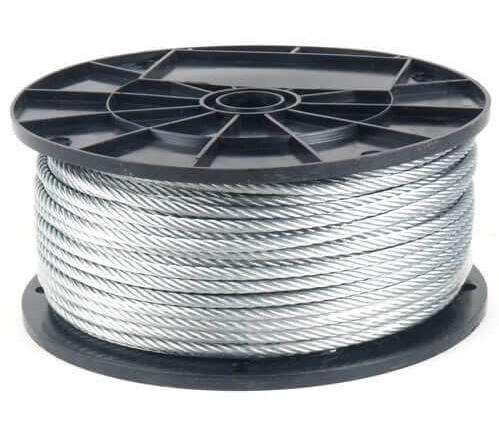 6X19 Galvanized Steel Wire Rope 6mm 8mm 10mm