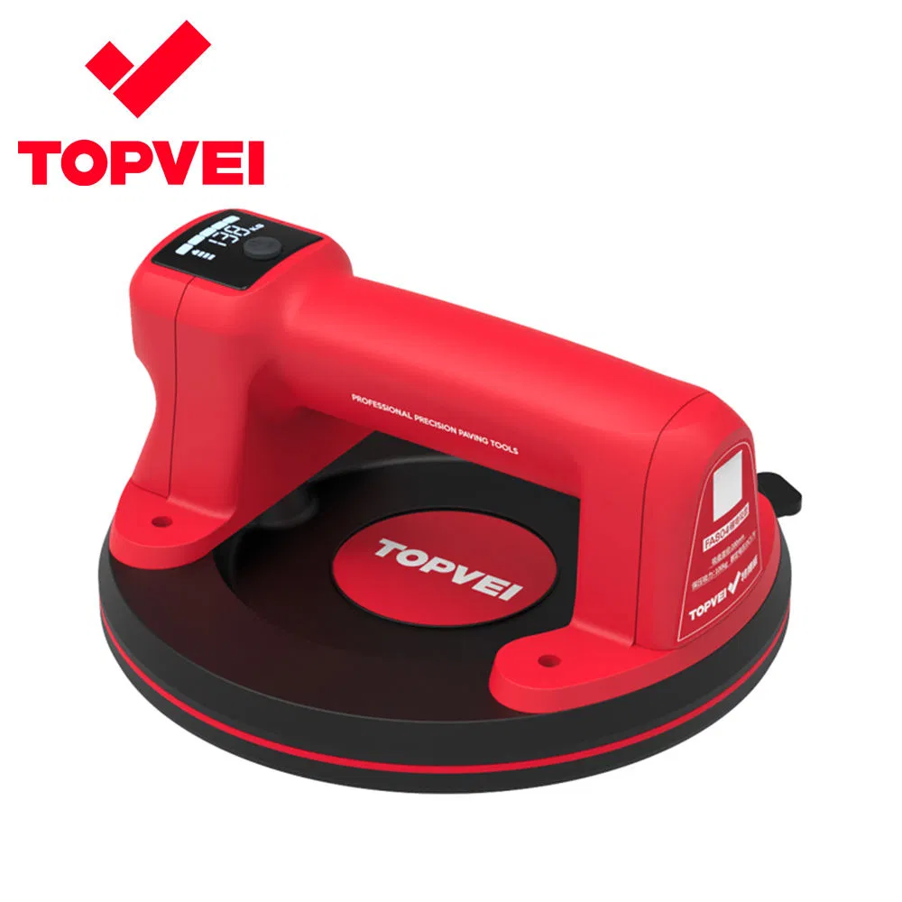 Topvei Fa804 2000mA Battery Powered High Quality Suction Cup Electric Lifter with 18650 Li Battery for Tile and Glass