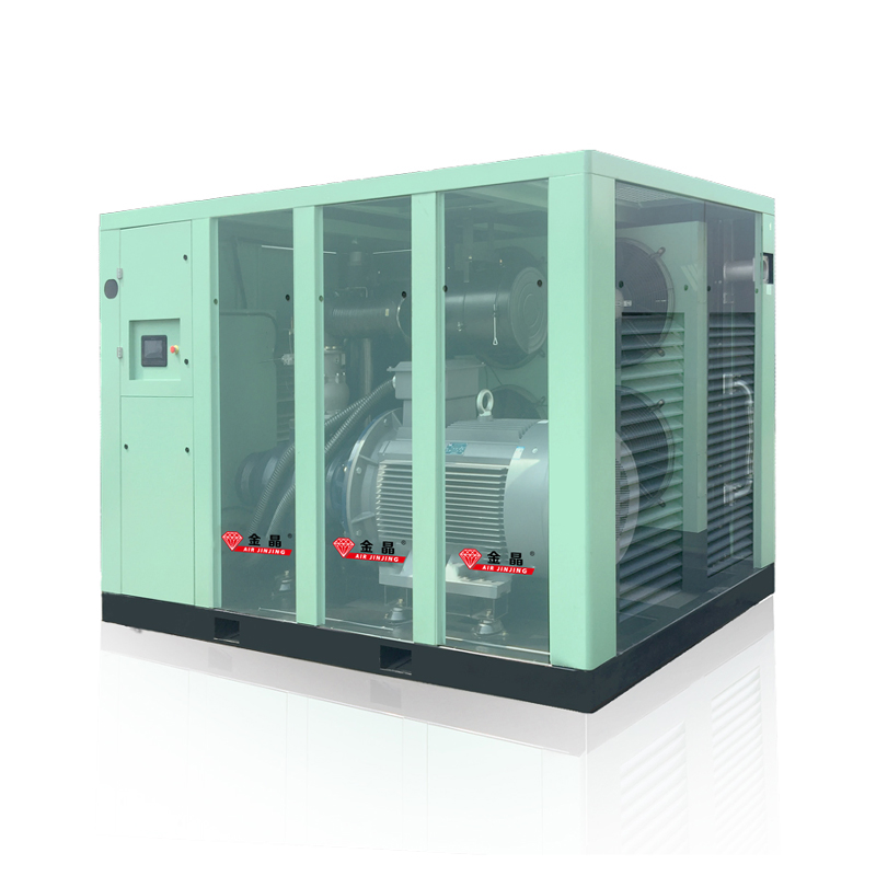 Industrial Electric Energy Saving Variable Energy Frequency Adjustable Rotary Screw Air Compressor 185-250kw Cfm Bar VSD Inverter Variable Speed with CE and ISO