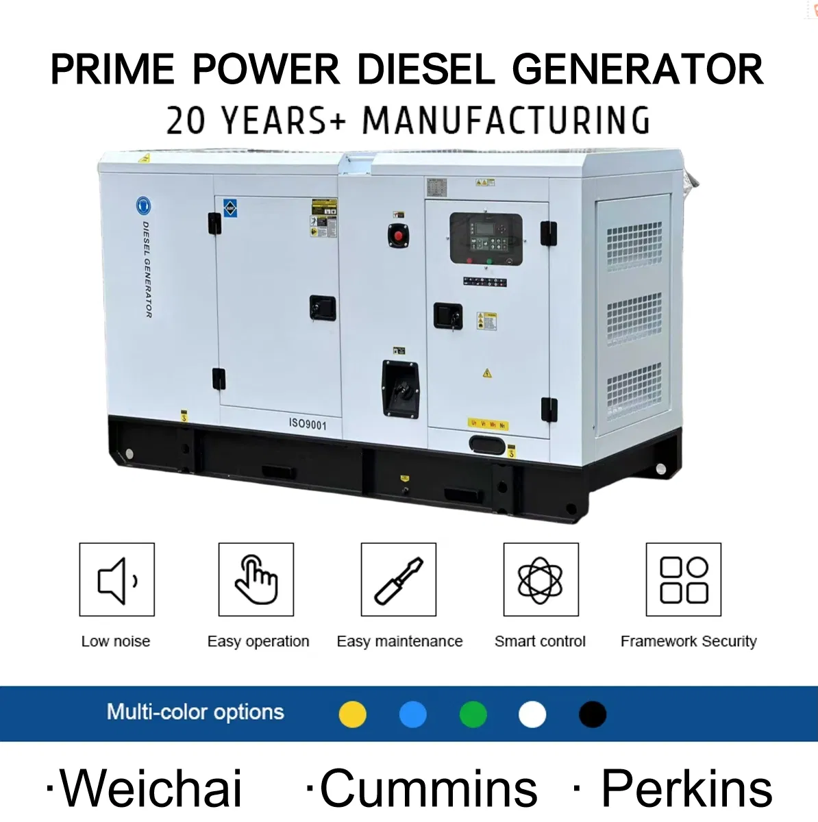 Eeda Power Weichai 20kVA 30kVA 40kVA 30kw Diesel Electric Generator