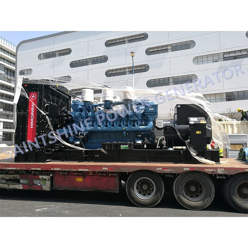 Saintshine Three Phase Open Type 80kVA Diesel Generator Powered by Cummins Engine