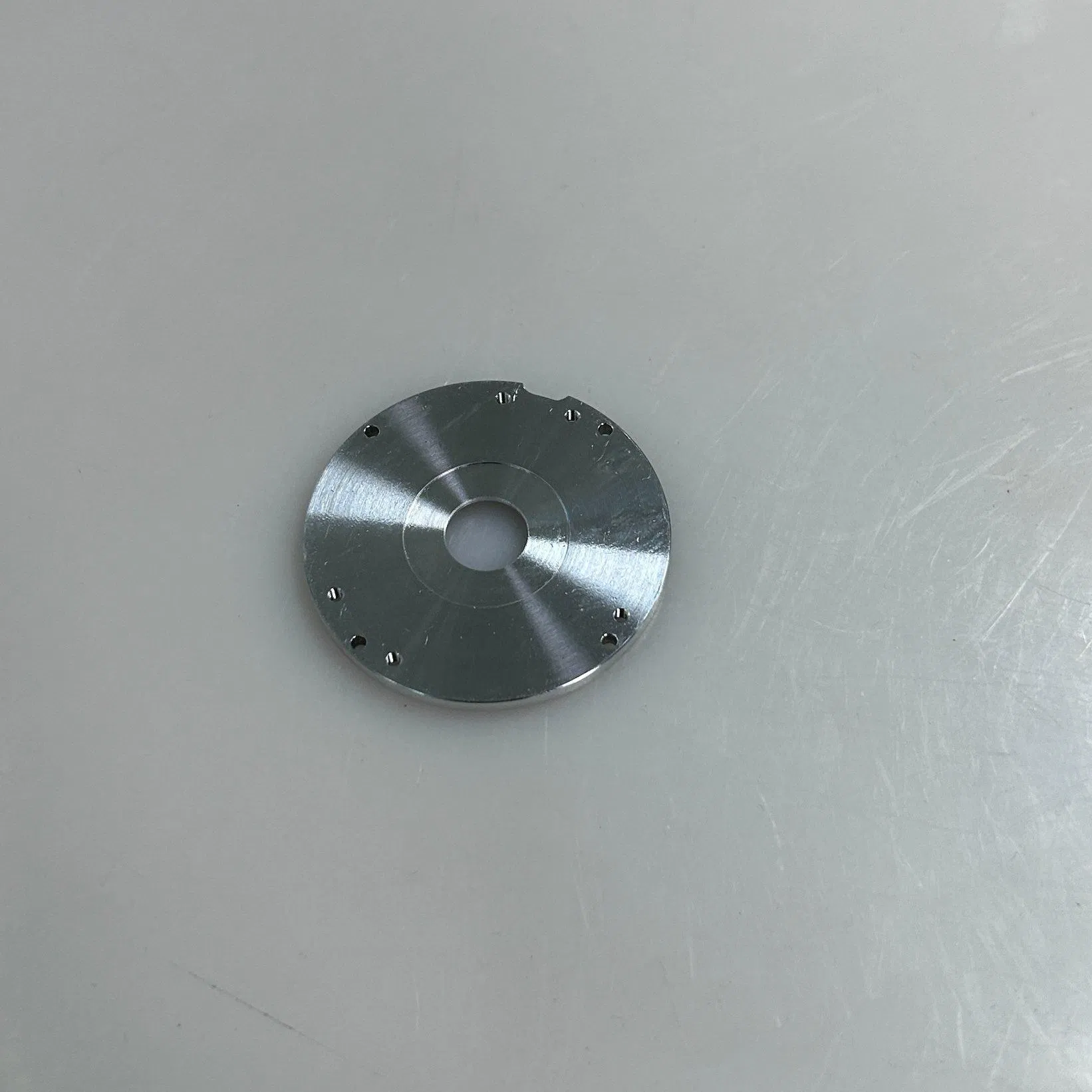 CNC Machining Aluminum Motor Cover Plate for Robot Industry