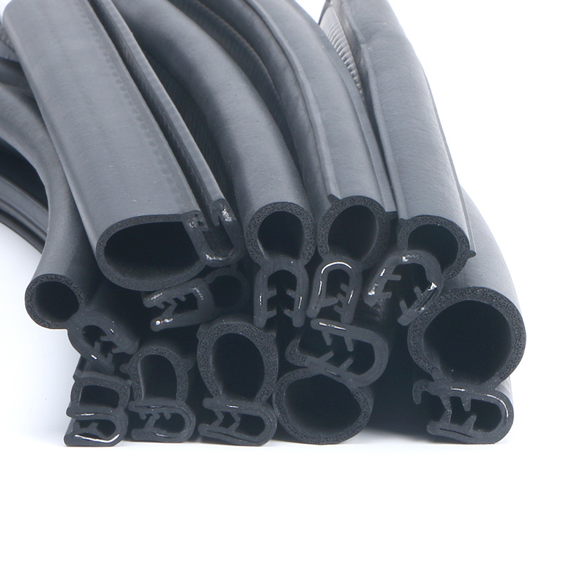 مشابك مطاطية على شكل حرف U من EPDM لإدخال الزجاج شرائط عزل السيارات