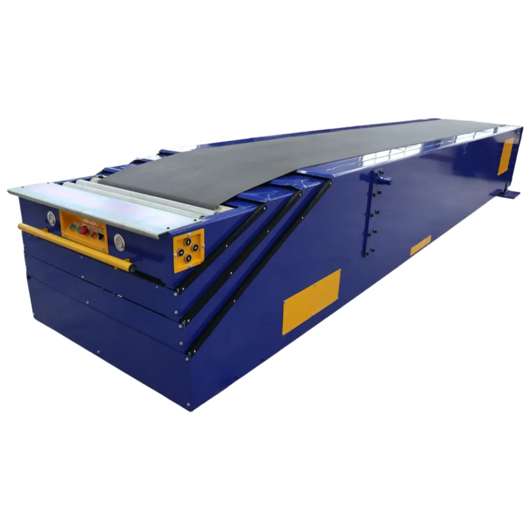 4 Section 23.5 Meters Fixed Telescopic Belt Conveyor