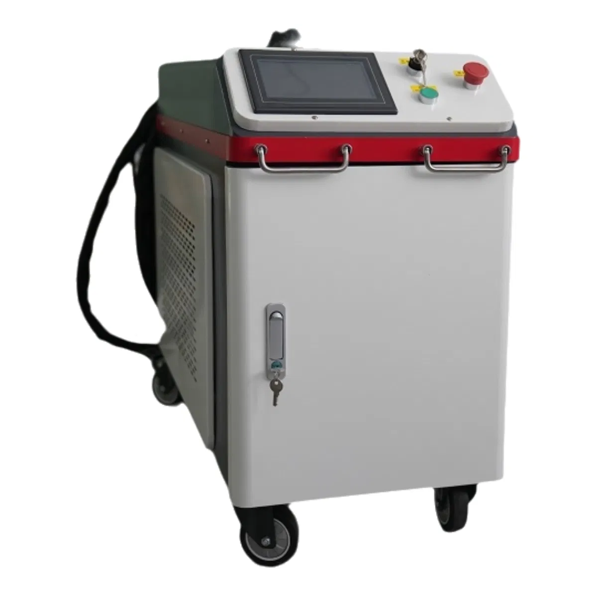 Máquina de limpieza láser pulsada de 500 W con fuente láser Jpt refrigerada por agua