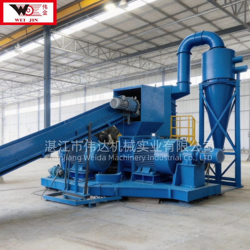 Flex-Custom Fiber Grinder: From Coarse Crushing to Fine Powder, Capacity Configurable for Any Recycling Line