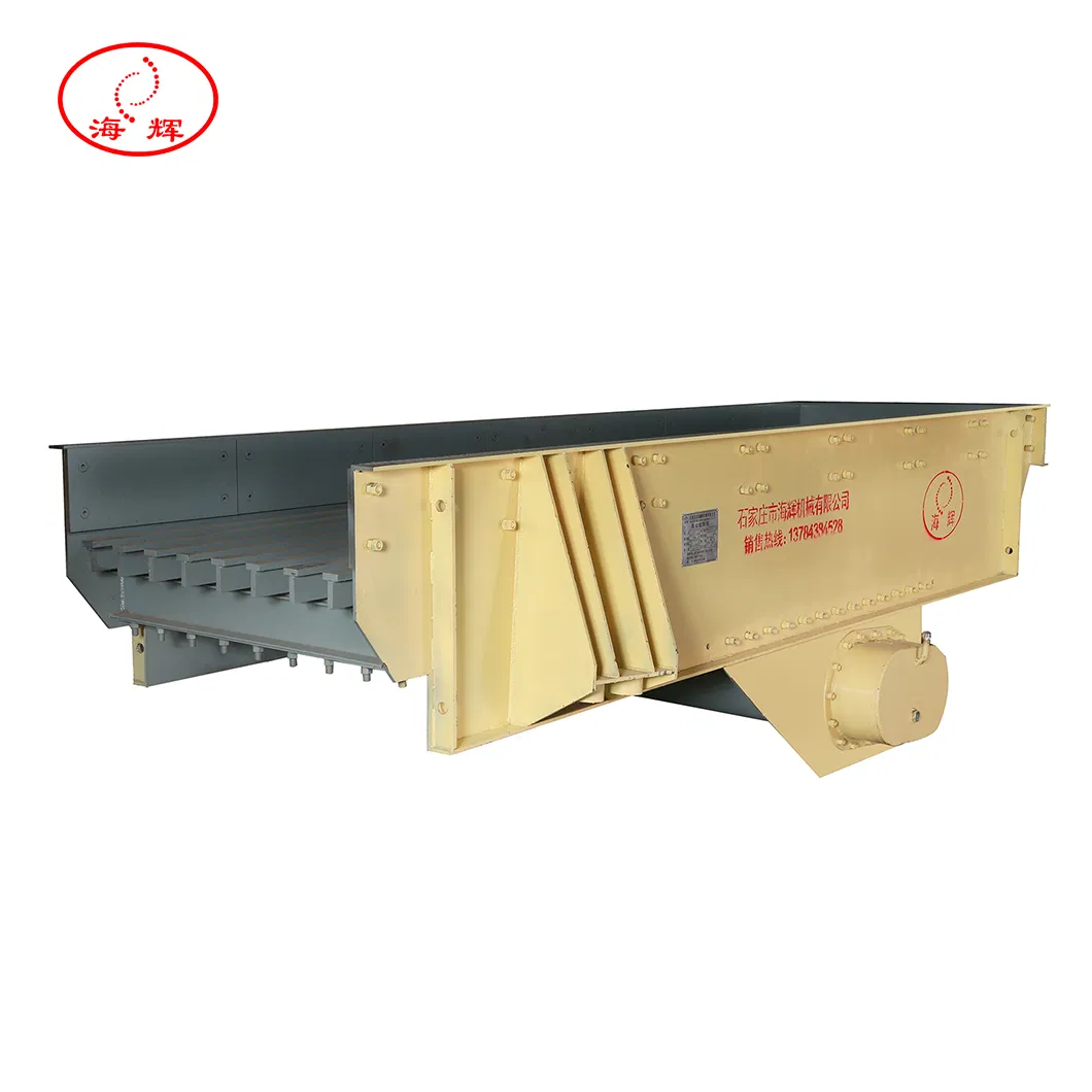 Hg1142 Easy to Maintain Vibrating Feeder for Ore Materials