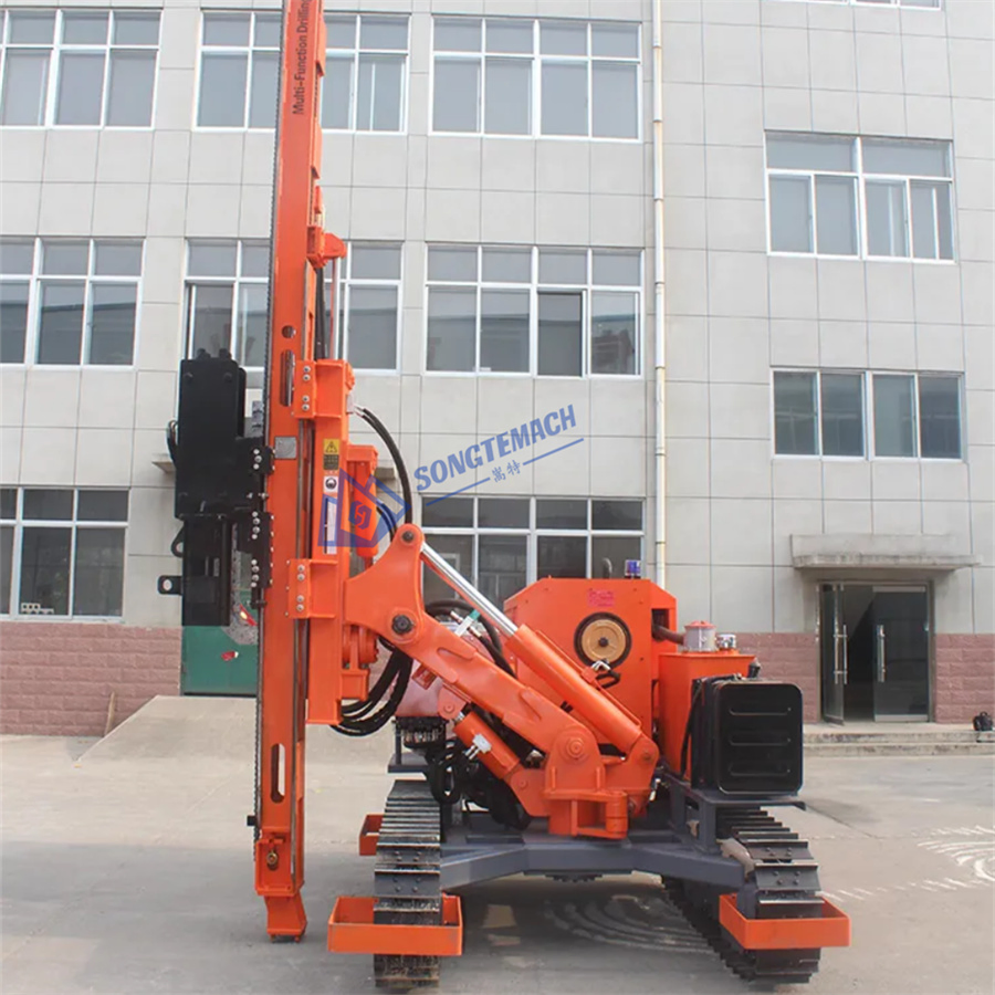 SPV-60Y Hydraulic Ramming Machine for Driving Solar Photovoltaic Piles with CE Certificate