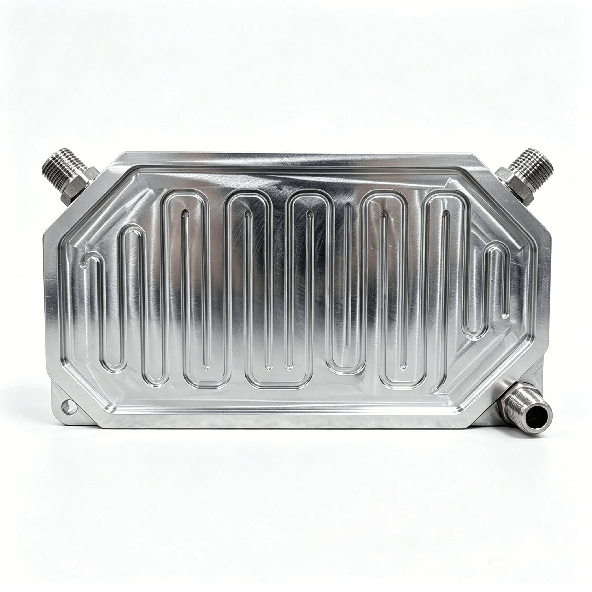 Stainless Steel CNC Precision Machining Custom AI Water Cooling Parts
