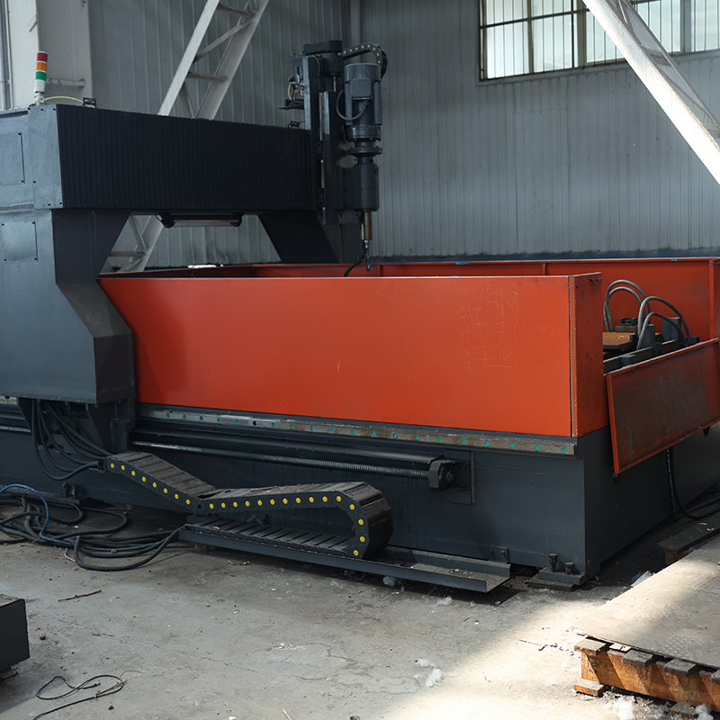 Perceuse à métal lourde pour plaques et tôles pour structures en poutres en H en acier