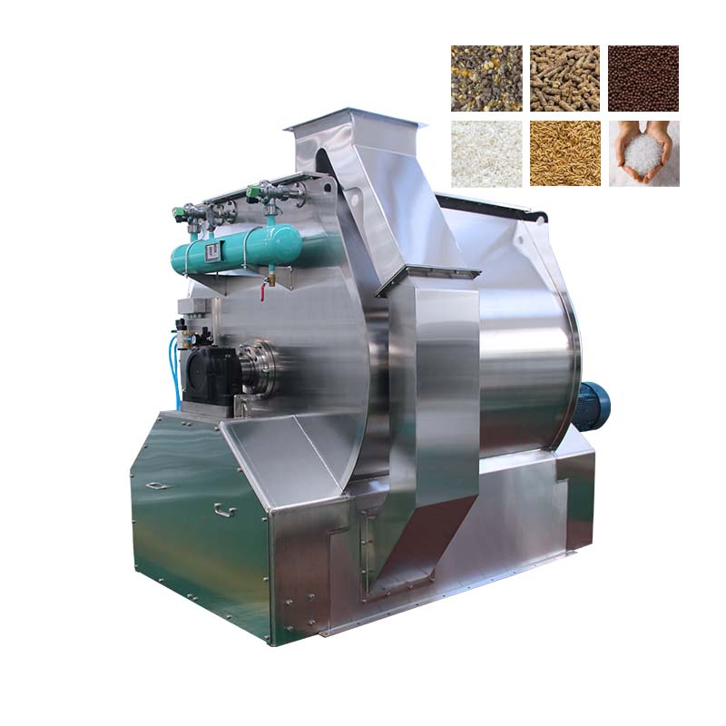 Yuda Stainless Steel Single Shaft Poultry Chicken Mixing Animal Feed Mixer Machine