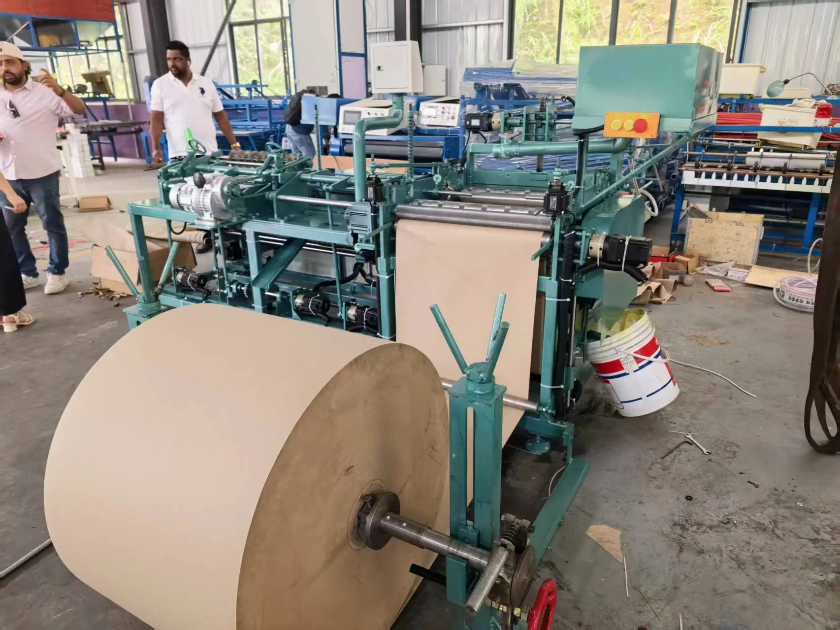 CS-12-B1 High Speed Fireworks Paper Tube Rolling Machine