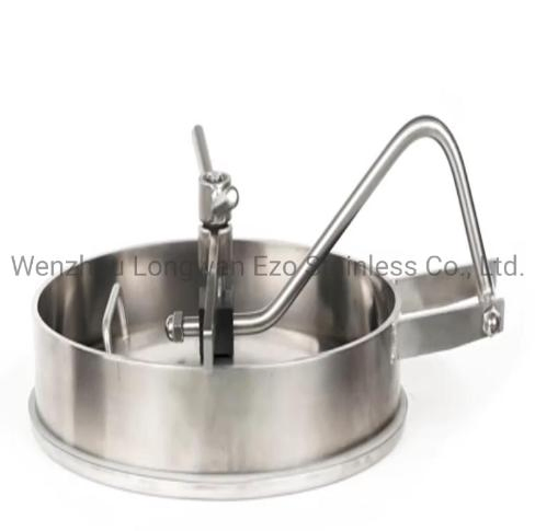 Sanitary Grade Stainless Steel Oval Inward Looking Manhole