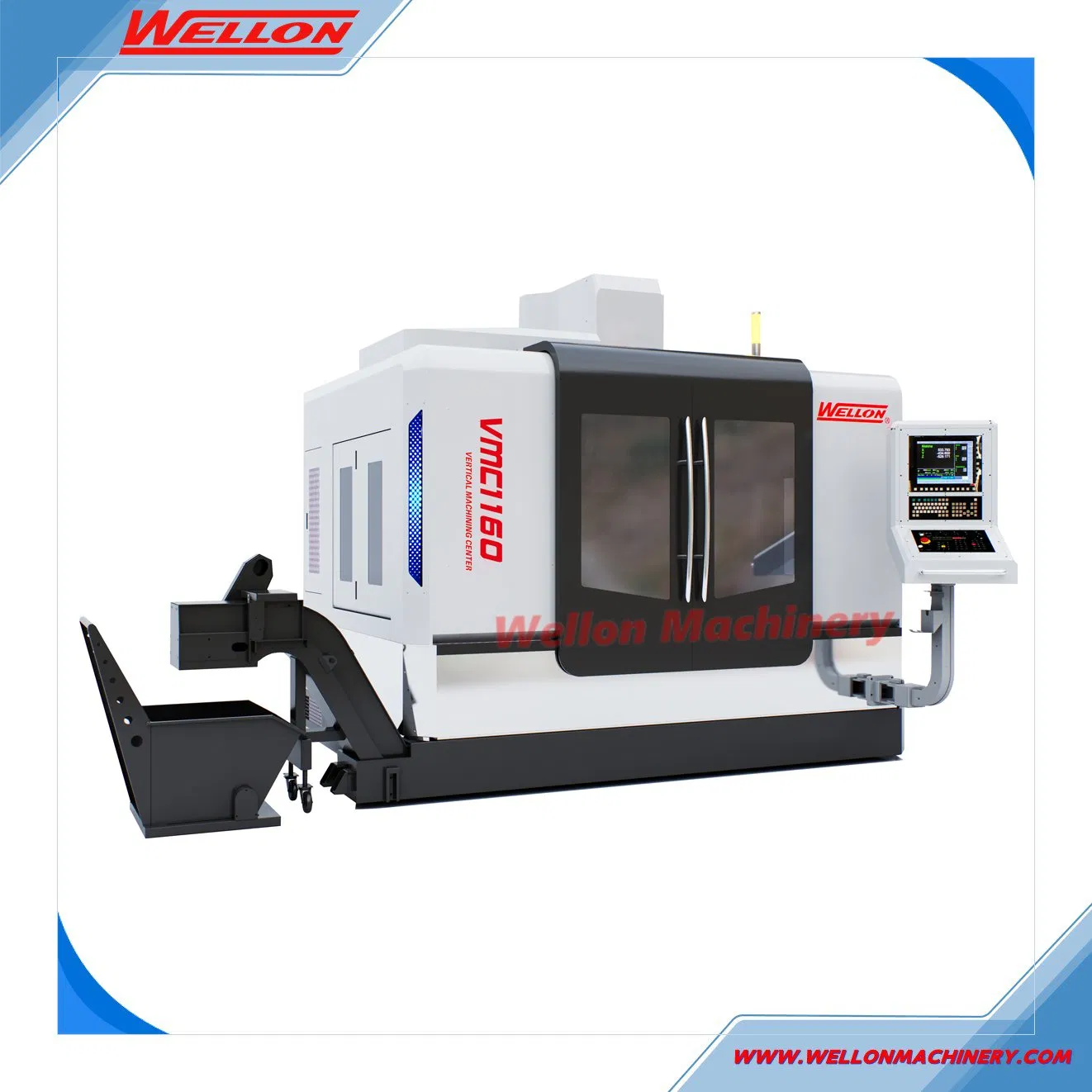 CNC-Fräsmaschinenzentrum VMC1160 3-Achsen-Vertikal-Bearbeitungszentrum