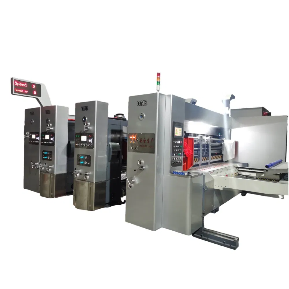 Flexo Printing Cardboard Printer Machine for Carton Box Making