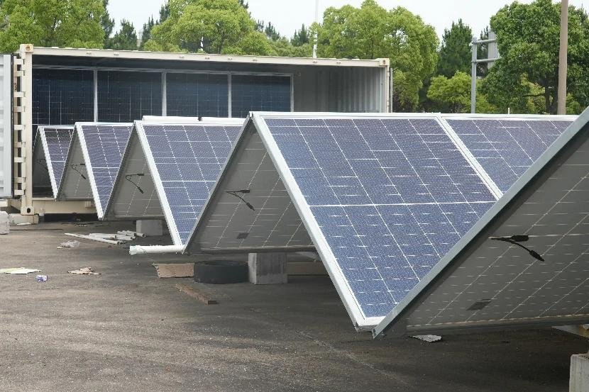 Foldable Integrated Solar Power Container / Mobile Off-Grid Solar Energy Storage Container