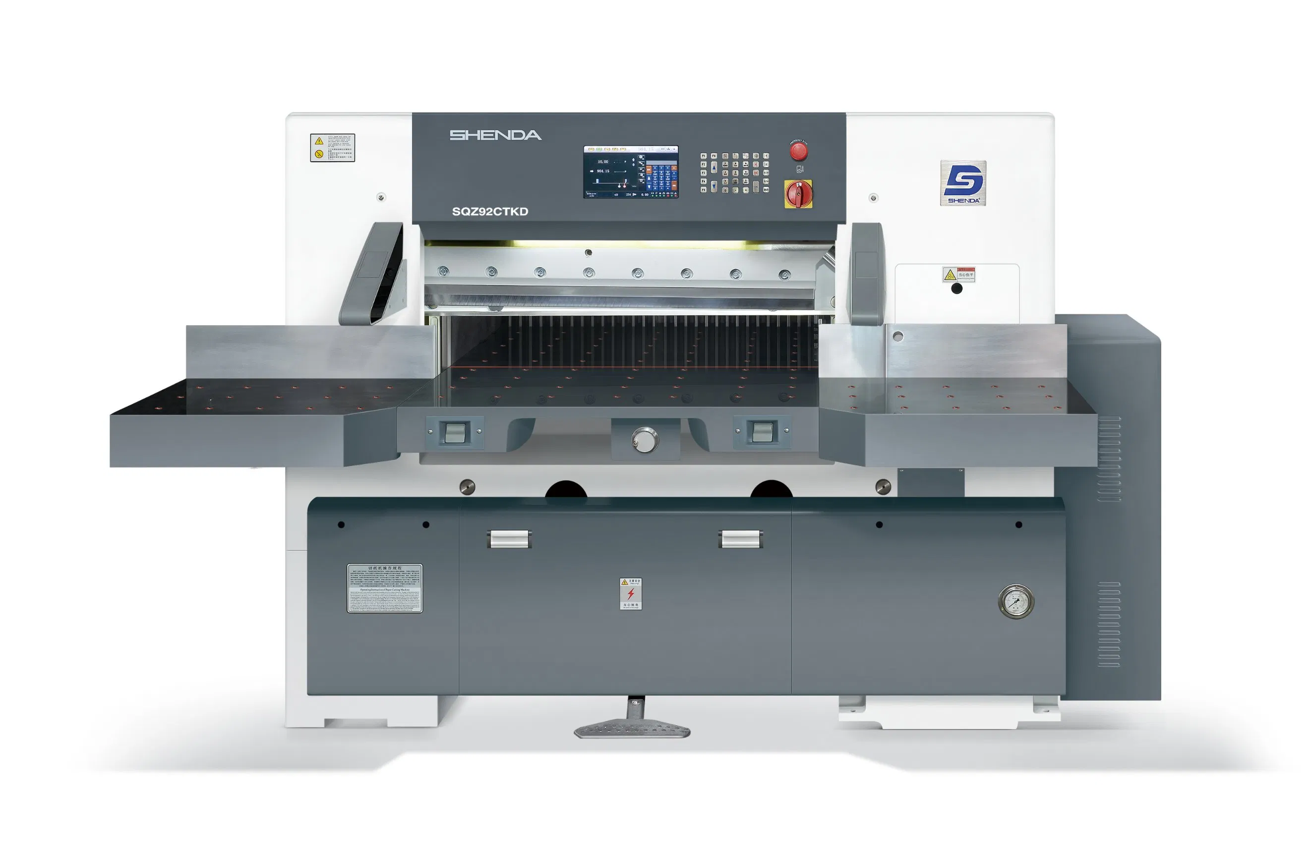 High Precision Hydraulic Programmable Paper Guillotine Machine