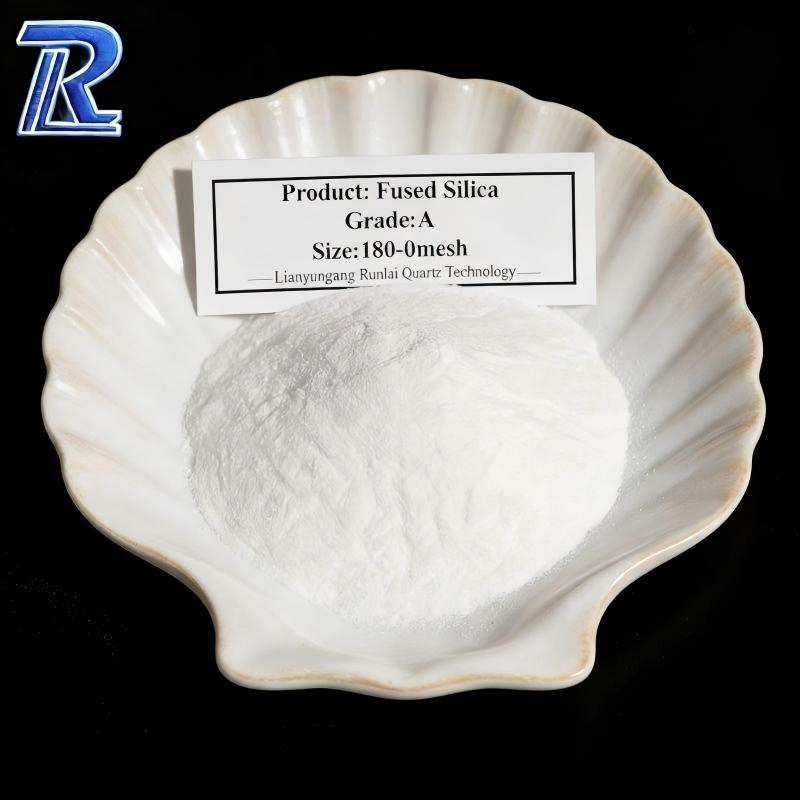 Silice fusa di grado A premium per uso refrattario