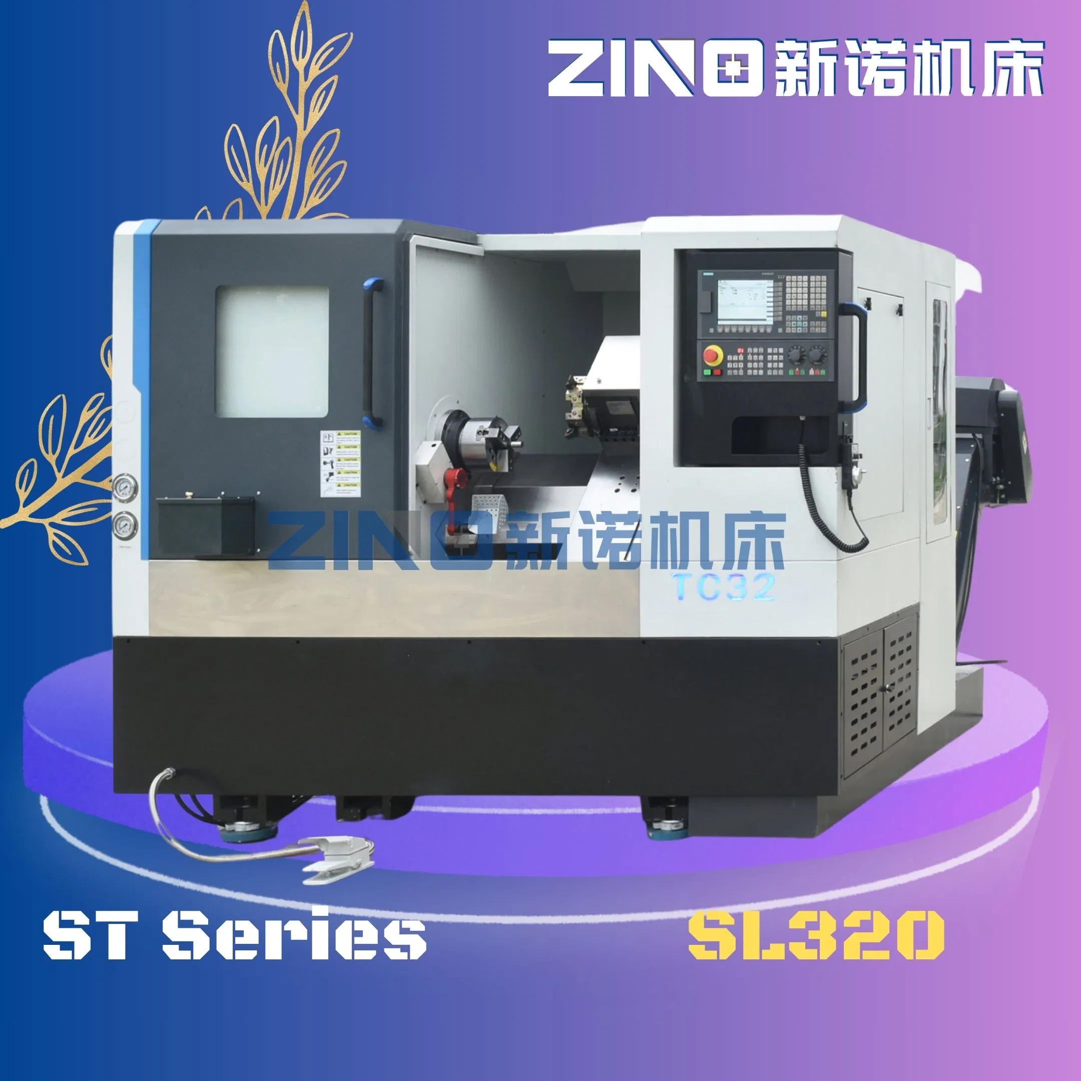 SL320 CNC Lathe Features High Precision.