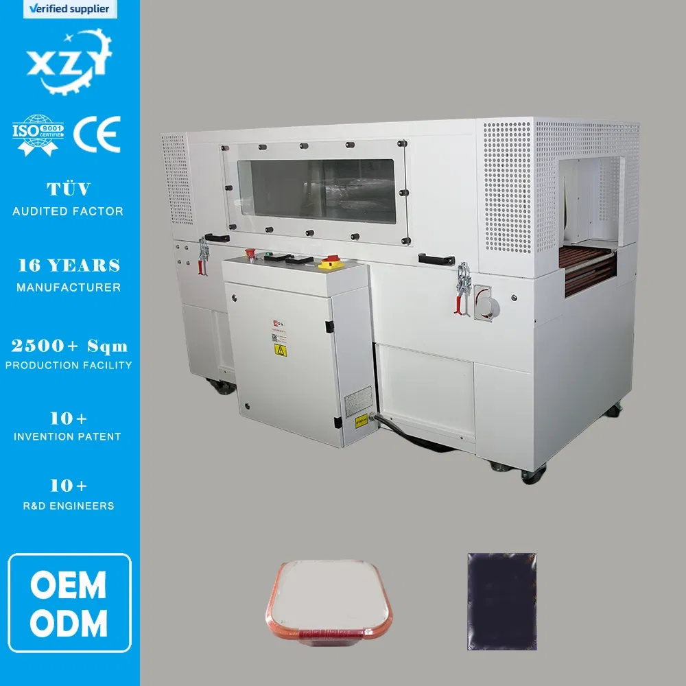 High Speed High End Heat Shrink Tunnel Machine for Bottles with Digital Control