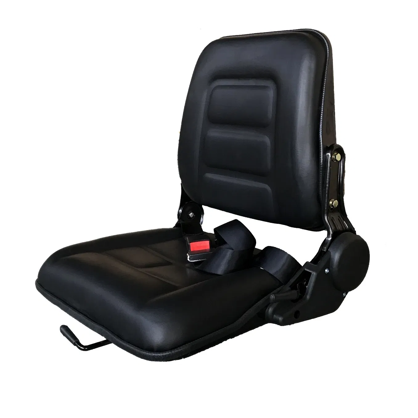 Forklift Seat with Adjustable Backrest