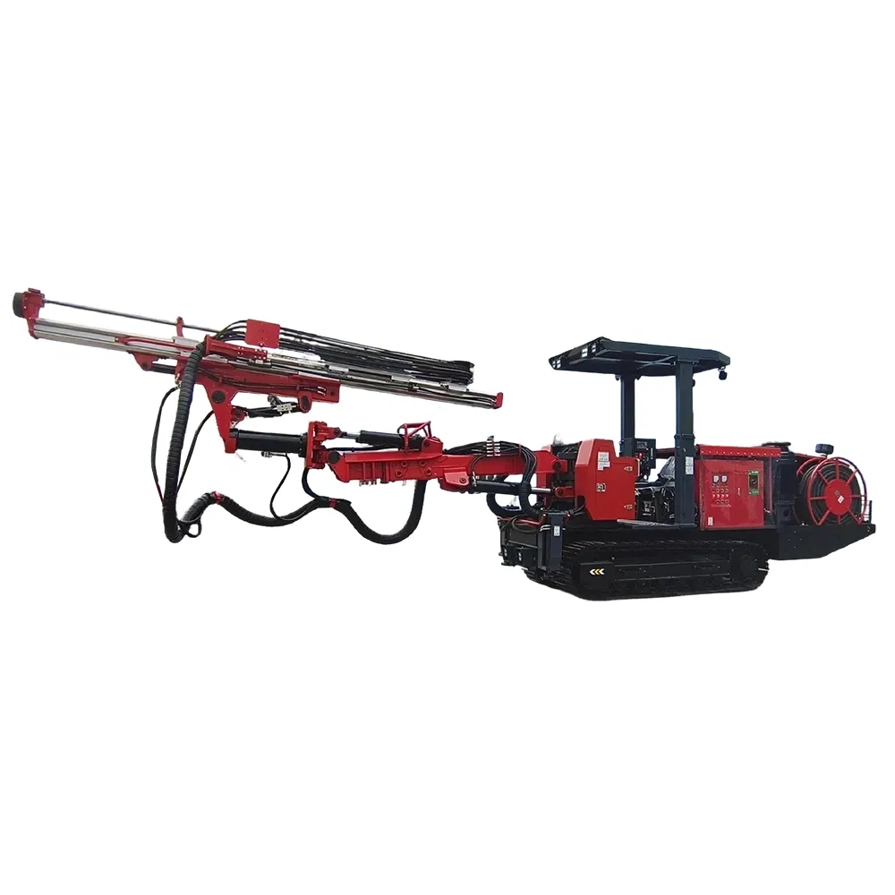 Single Boom Underground Mining Jumbo Rock Drilling Machine, Mining Drill Rig Drilling Equipment