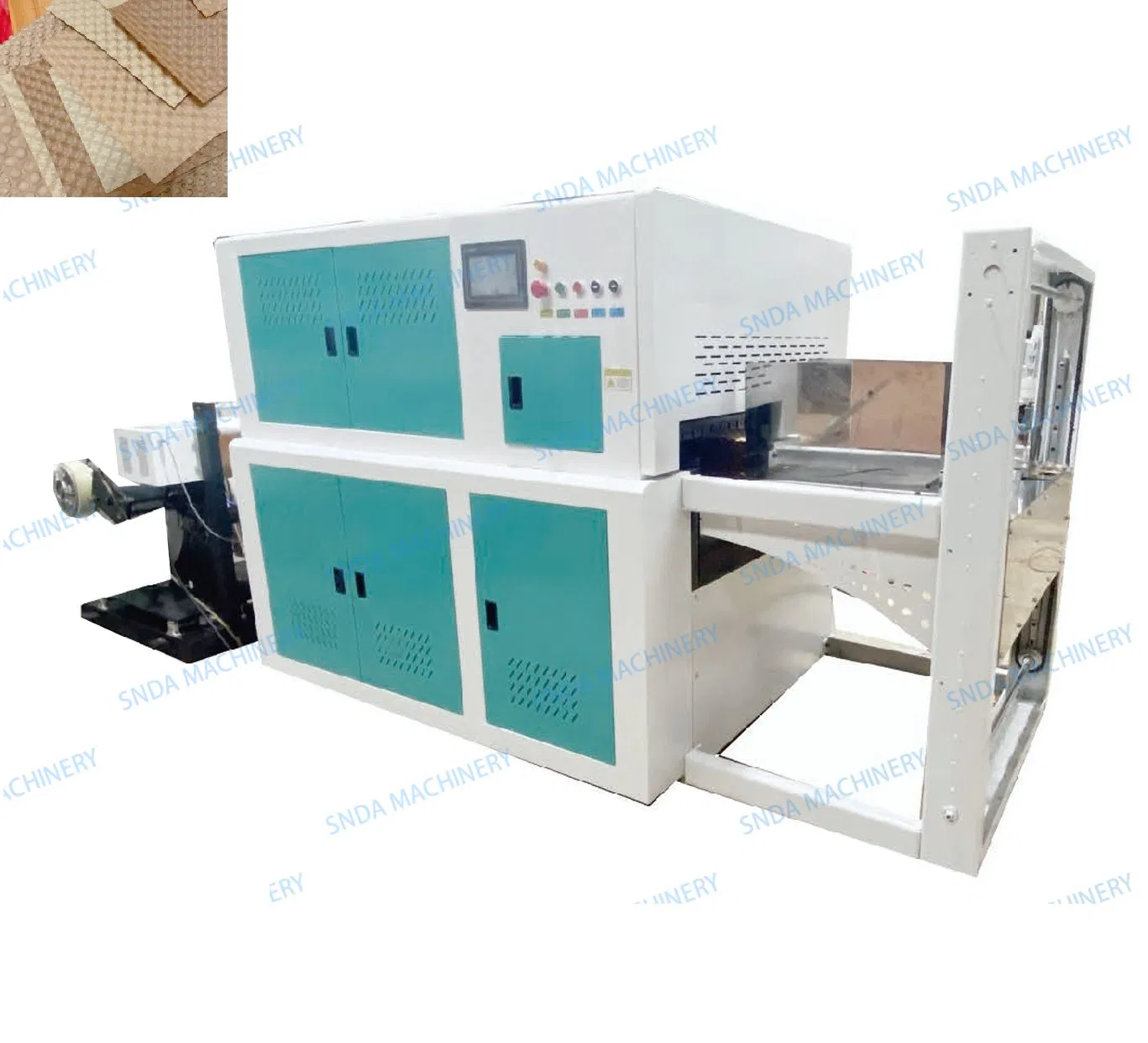 High Speed Paper Bubble Sheet Cutting Machine with Stacking