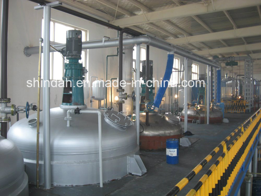 Wood Splice Adhesive Reactor with Formula