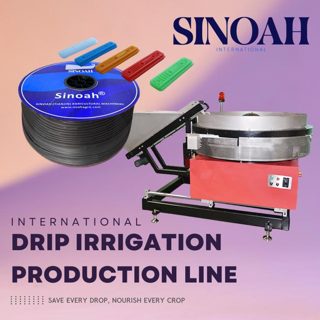 Dripper Sorting Inner Flat Drip Irrigation Pipe Production Line