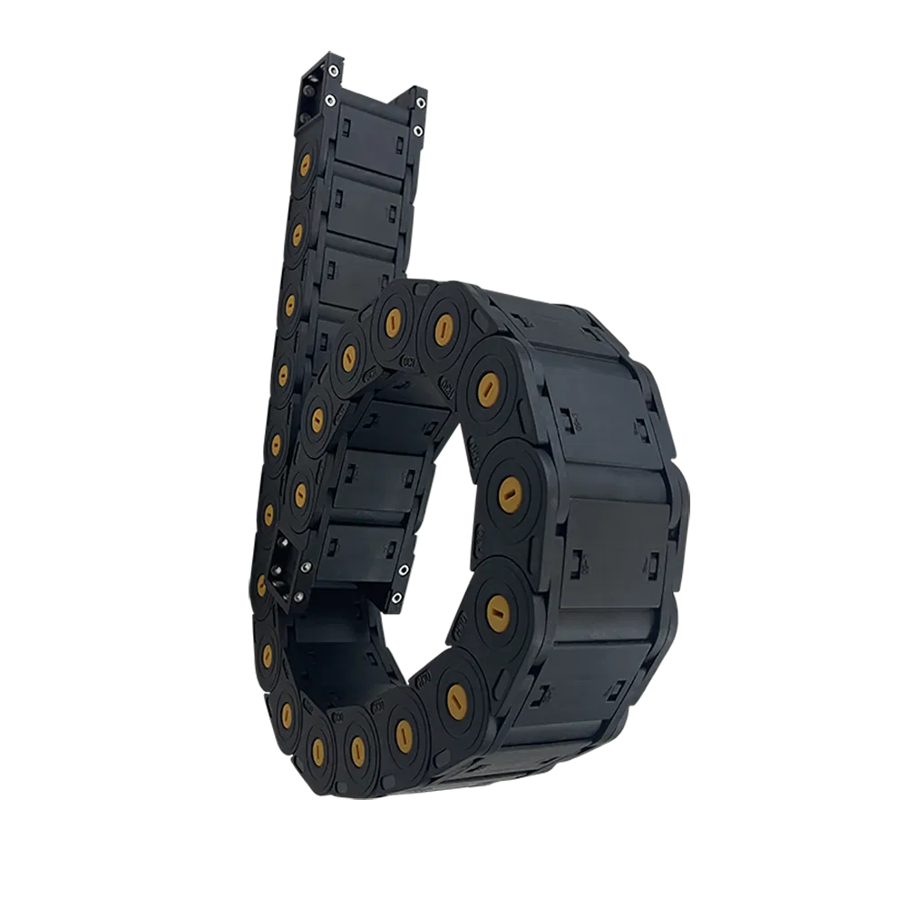 CNC Machine Tool Bridge Completely Enclosed Tank Plastic Nylon Drag Chain