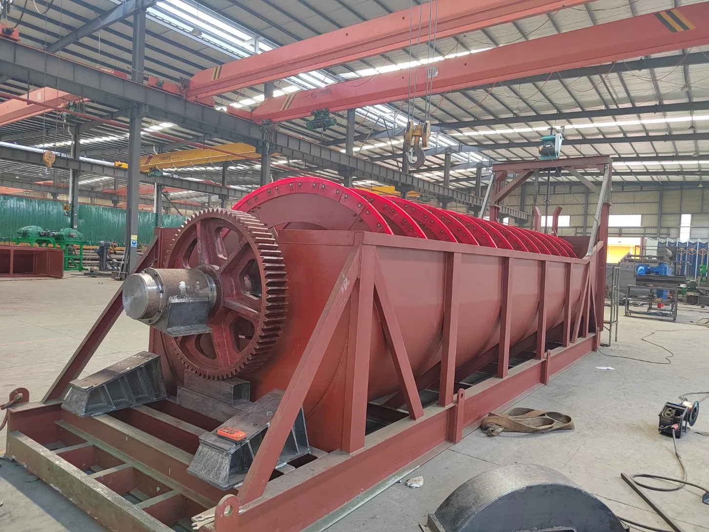 Single and Double Spiral Sand Washer Classifier Ore Washing Equipment