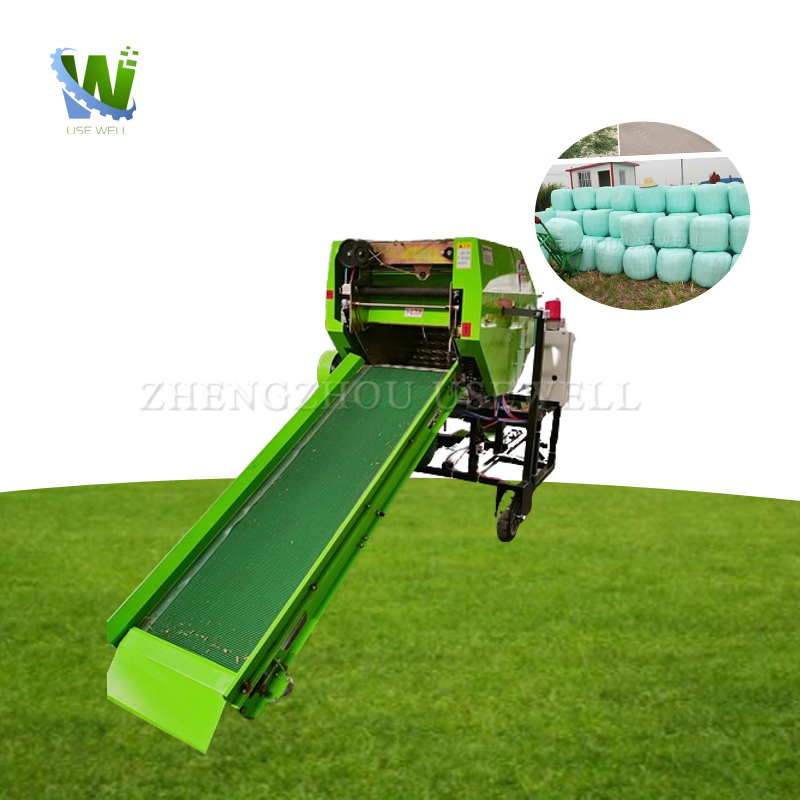 Low Consumption Crushing Baling Machines Agriculture Provided 1 Years