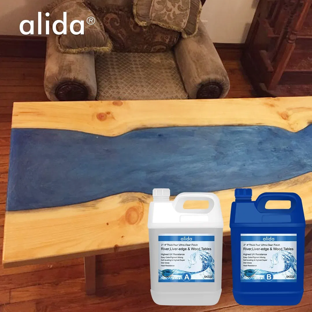 2:1 Epoxy Resin AB Glue for Wood Table Casting and Infusion