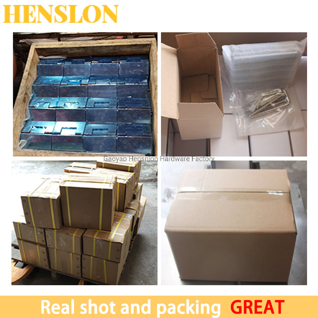 5mm Wall to Glass SS304 Glass Casting Heavy Hinge Clamp for Bathroom