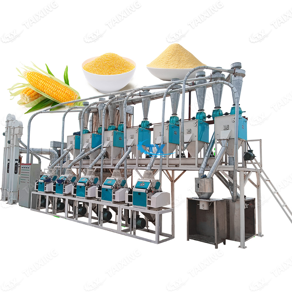 Macchina per la macinazione di farina di mais, riso, cereali, erbe e granaglie da 20 tonnellate