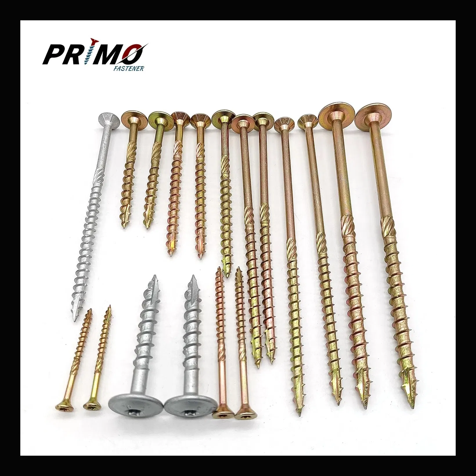 5/16"*5-1/8" Ruspert Coating Timber Screw Structural Wood Screws