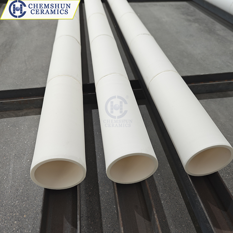 Rivestimento in Allumina per Tubi, Tubi e Gomiti in Ceramica