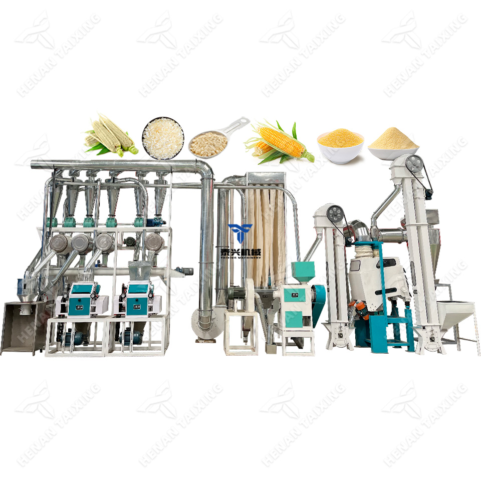 Petite machine de fraisage de farine de maïs de moulin de gruau de maïs