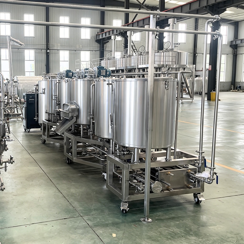 100L 1bbl Small Brewery Brewing System Pilot Teaching Machine Craft Beer Equipment