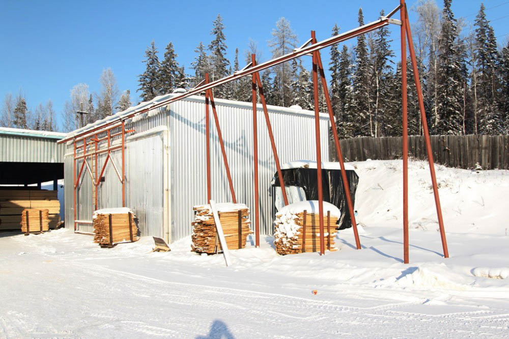 Flexible Wood Dryer with Auto Control System Drying Kiln