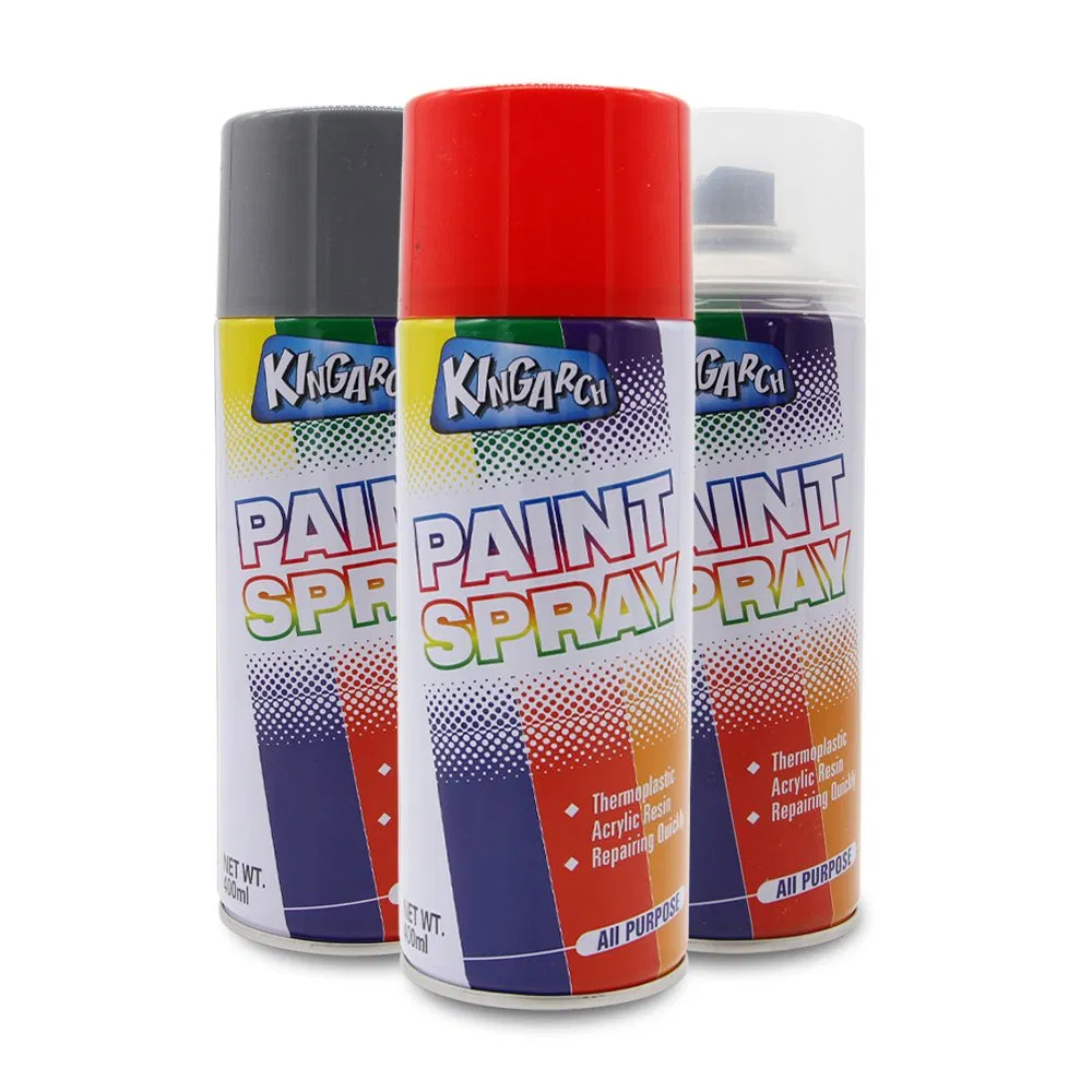 Metallic Chrome Graffiti Spray Paint Aerosol Car Paint